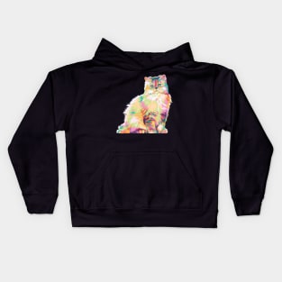 Persian cat Kids Hoodie